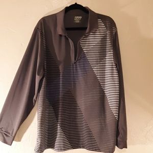 IZOD  Perform X Golf zipper neckline shirt